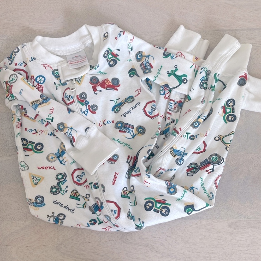 Hannah Andersson vehicle romper